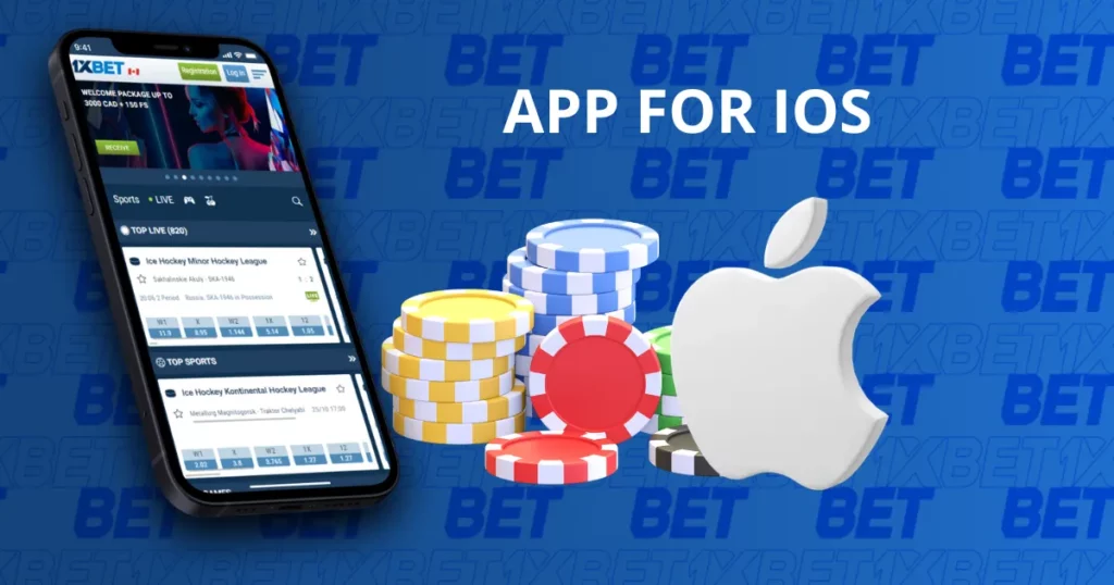 Mobile application for iOS from 1xBet Singapore