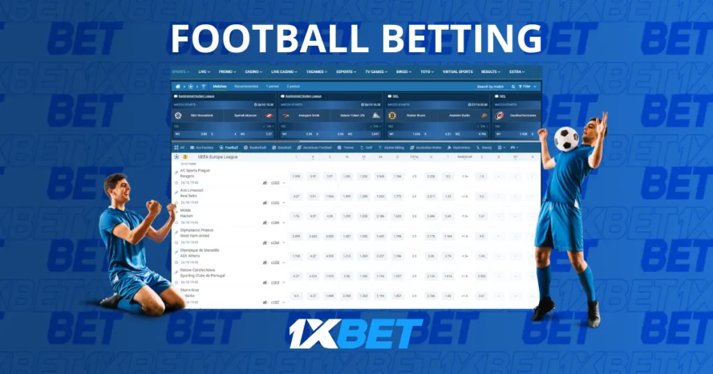 Betting on Football at 1xBet Singapore