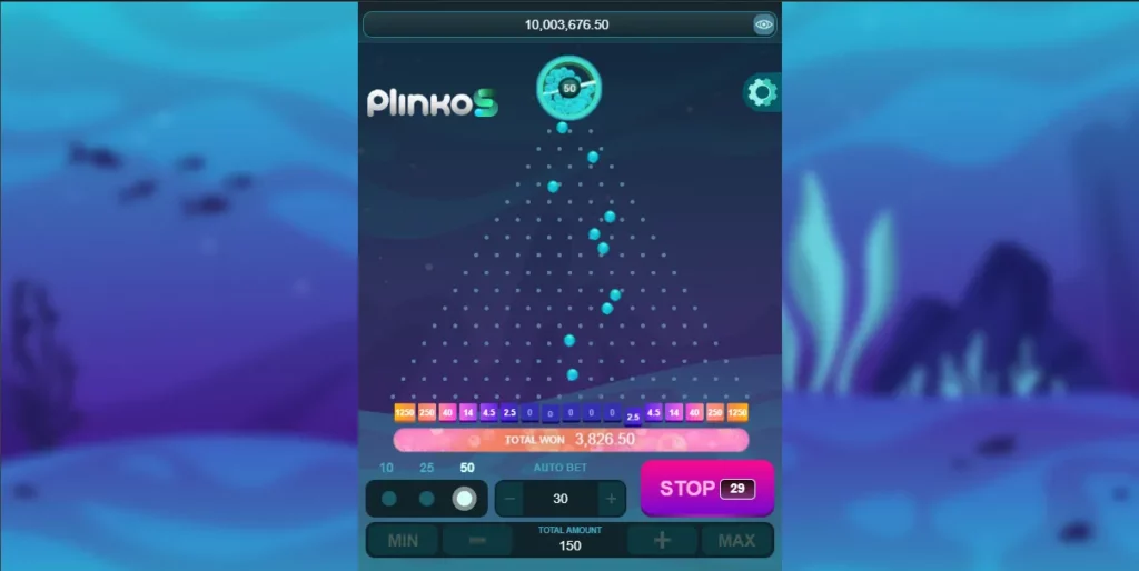 Variations of Plinko Game at 1xBet Singapore