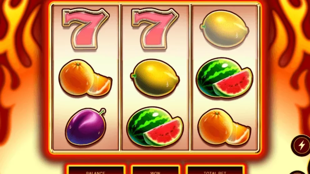 Hot Fruits on Fire at 1xBet Singapore