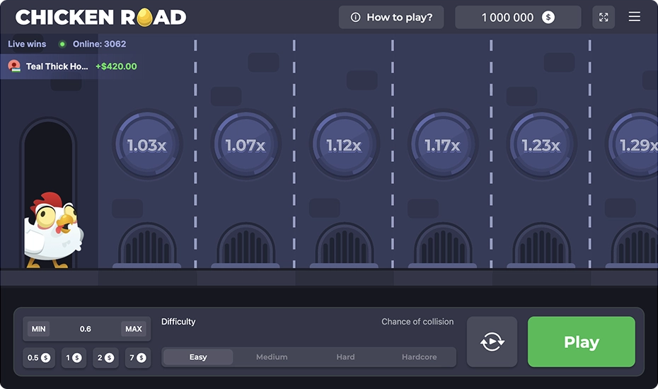 Chicken Road at 1xBet Singapore