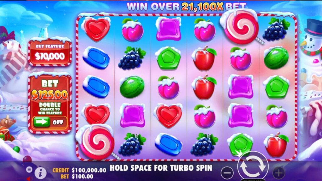 Sweet Bonanza slot at 1xBet Singapore